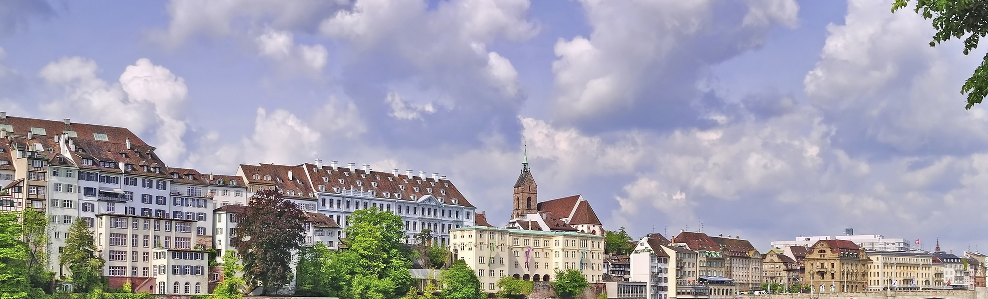 Panorama von Basel, Schweiz