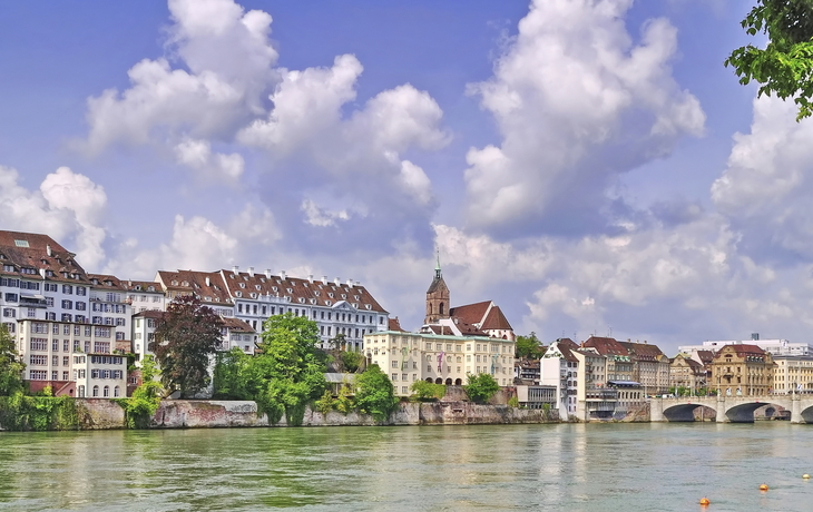 Panorama von Basel, Schweiz