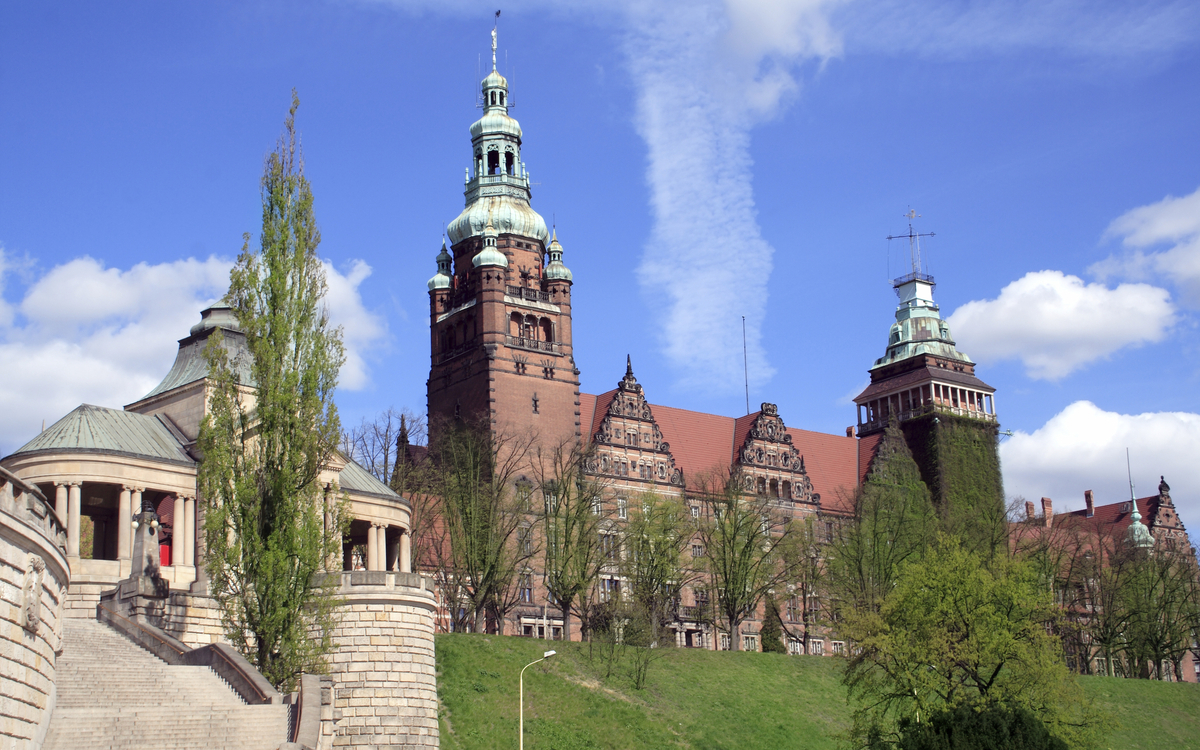 Kirche in Stettin, Polen