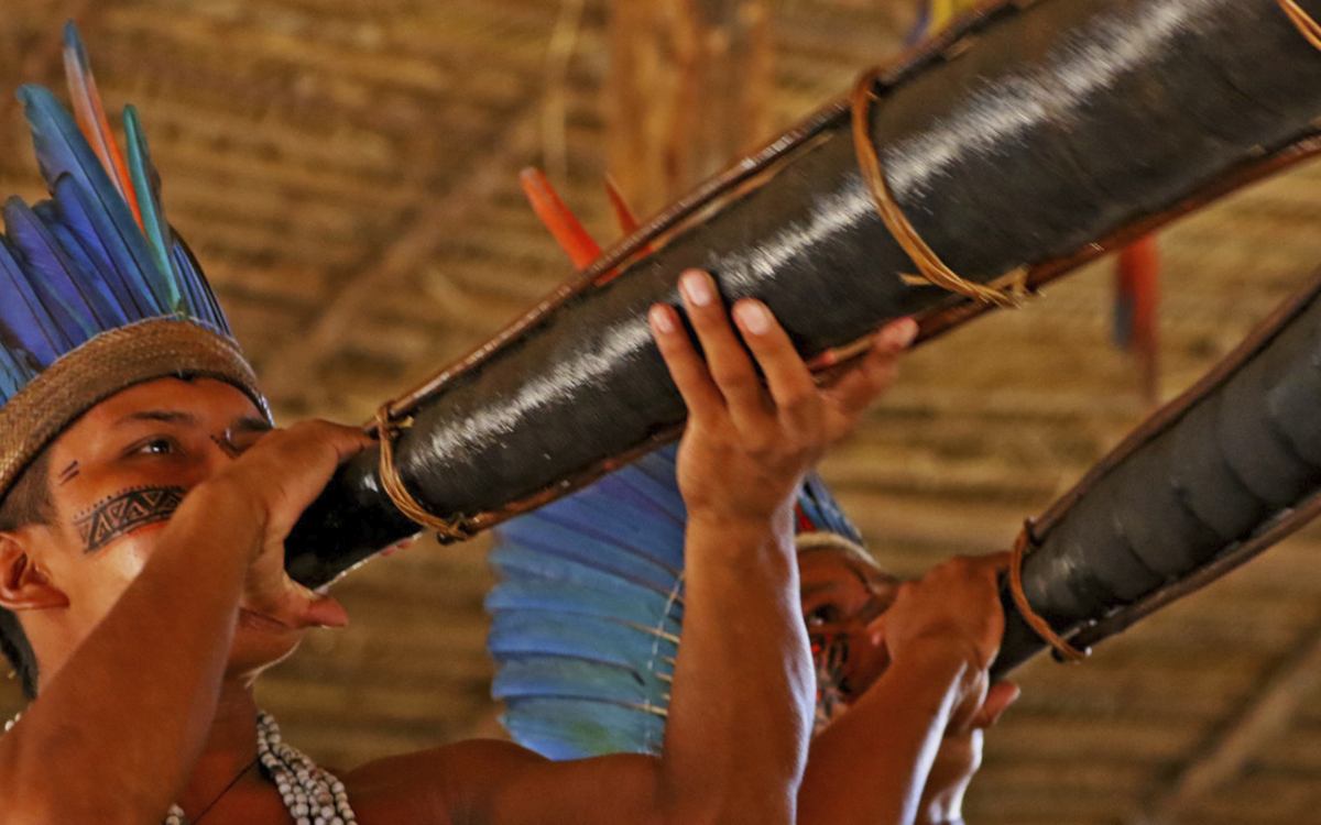 einheimische Kulturen aus Brasilien