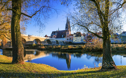 Regensburg an der Donau, Deutschland