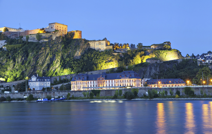 Festung Ehrenbreitstein in Koblenz, Deutschland