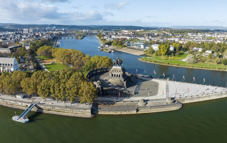 Koblenz, Deutsches Eck
