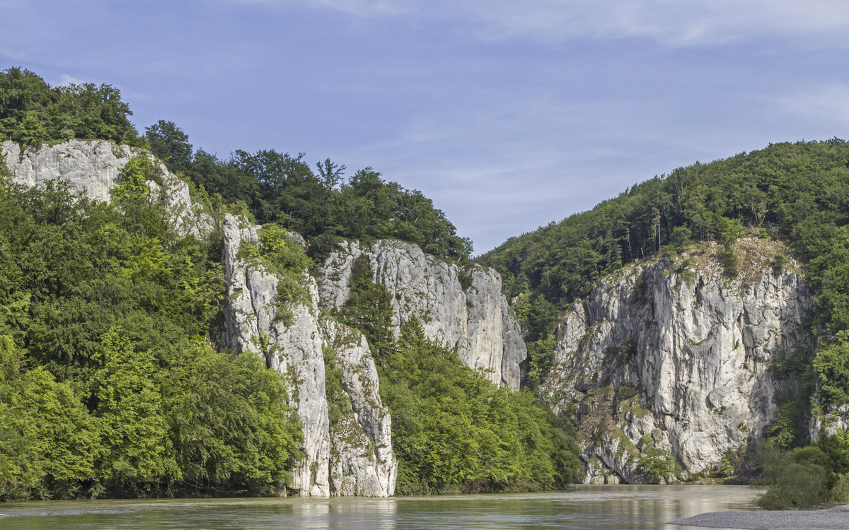 Donaudurchbruch bei Weltenburg, Deutschland