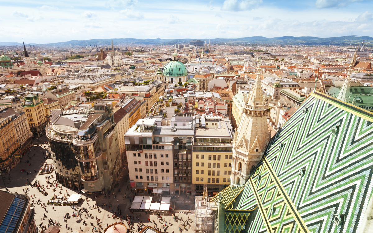 Stephansdom in Wien, Österreich