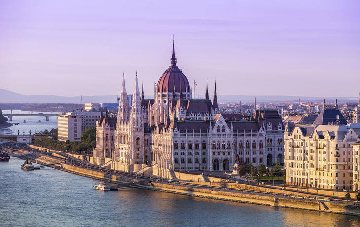 Das Parlament in Budapest, Ungarn