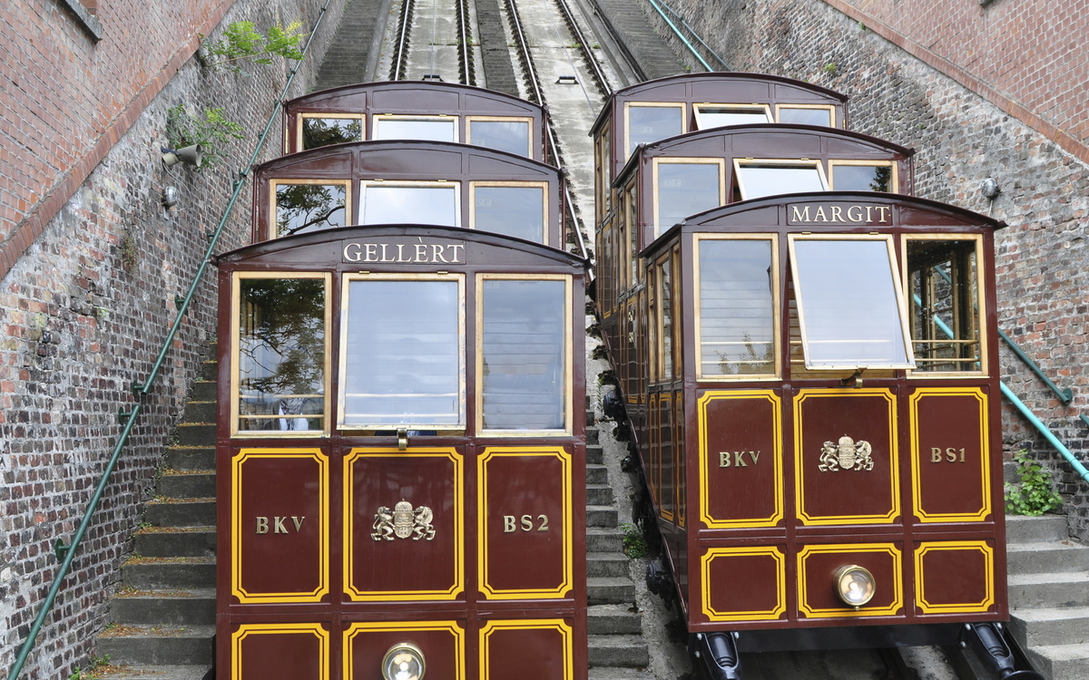 Grand Funicular in Budapest, Ungarn