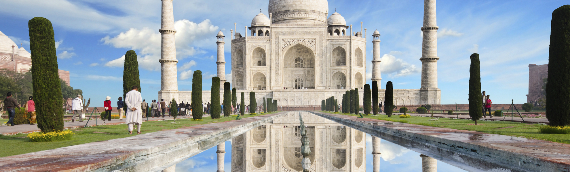 Taj Mahal in Agra, Indien
