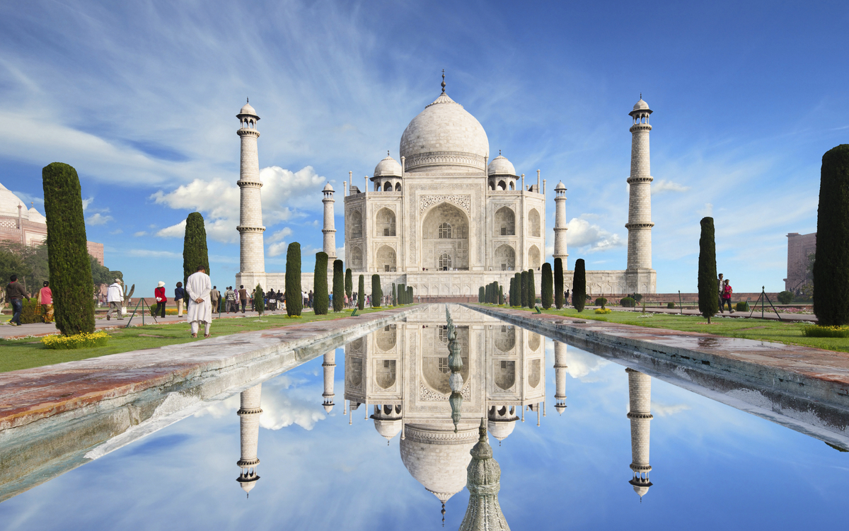 Taj Mahal in Agra, Indien