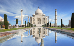 Taj Mahal in Agra, Indien