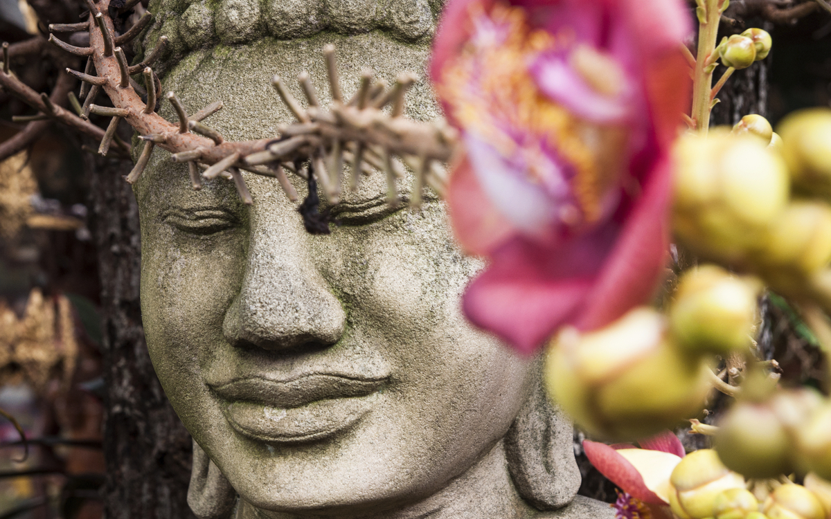 Statue in Phnom Penh, Kambodscha
