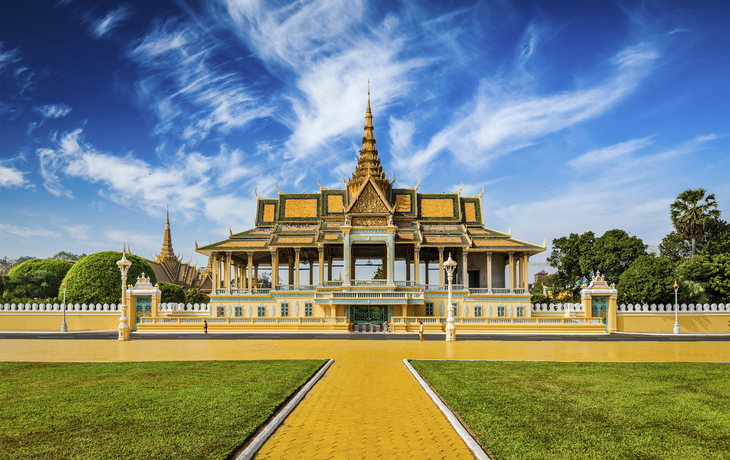 Königspalast in Phnom Penh, Kambodscha