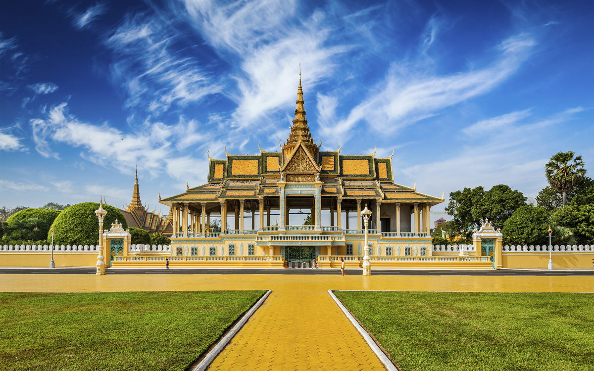 Königspalast in Phnom Penh, Kambodscha
