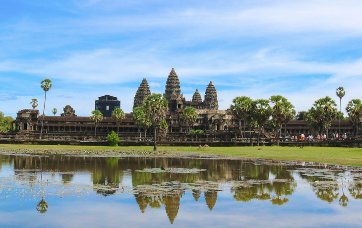 Tempelanlage Angkor Wat in Siem Reap, Kambodscha