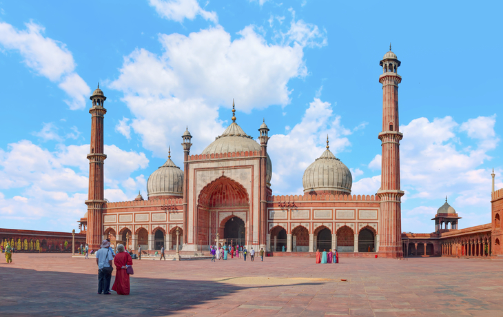 Größte Moschee Jama Masjid in Delhi, Indien