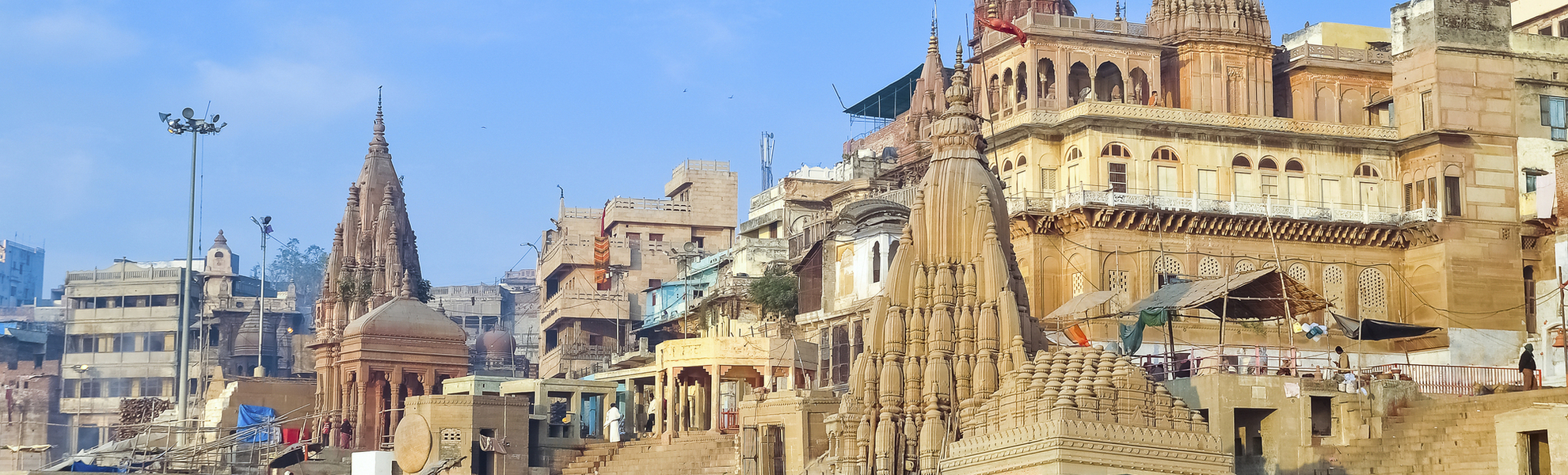 Ganges in Varasani, Indien
