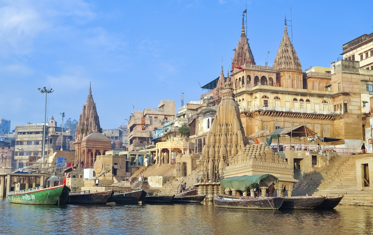 Ganges in Varasani, Indien