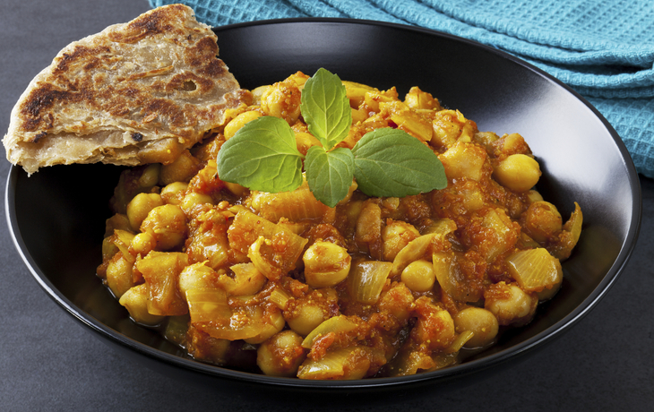 traditionelles indisches Linsengericht