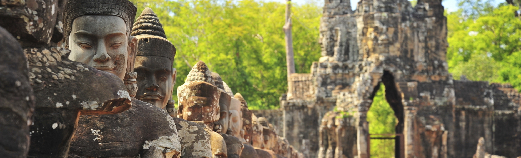 Steintor von Angkor Thom, Kambodscha