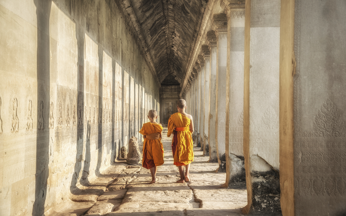 Tempelanlage Ankor Wat Kambodscha