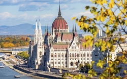 Parlament in Budapest, Ungarn