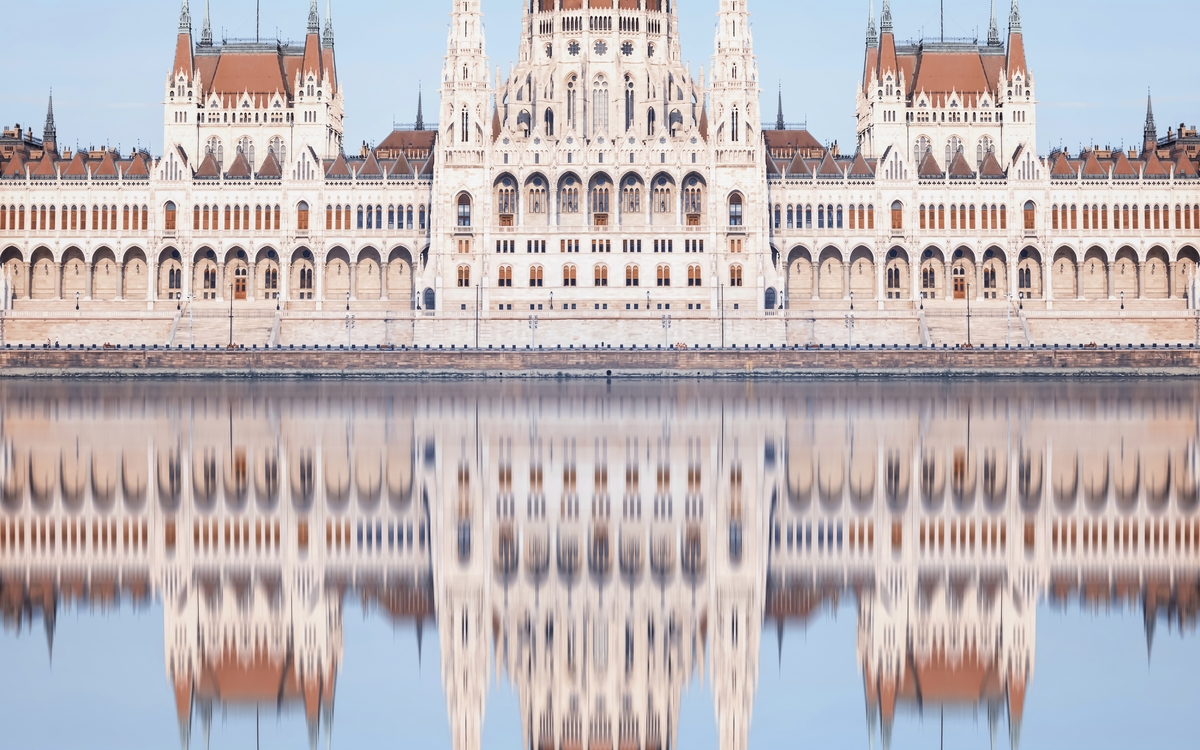 Parlament in Budapest, Ungarn