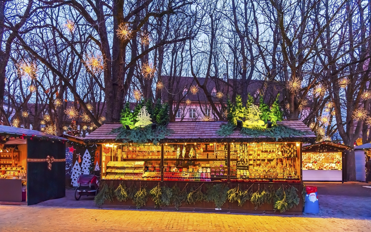 Basler Weihnachtsmarkt am Münsterplatz