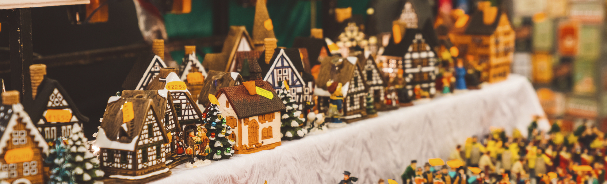 Weihanchtsstand in Frankfurt, Deutschland