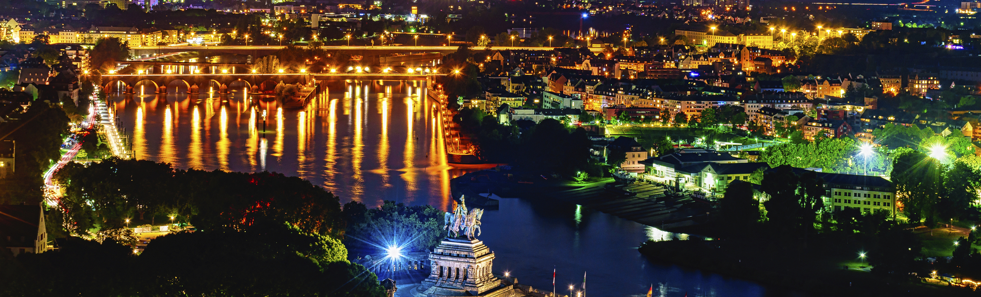 Deutsches Eck in Koblenz