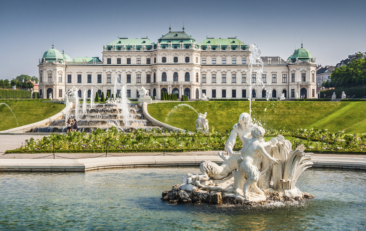 Schloss Belvedere in Wien, Österreich