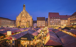Weihnachtsmarkt in Nuernberg, Deutschland