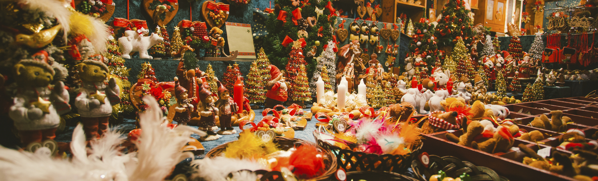 Weihnachtsmarkt in Strassburg, Frankreich