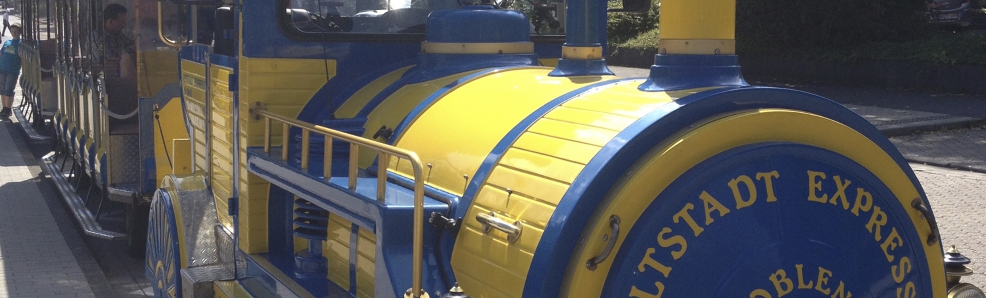 Mit der Bimmelbahn durch Koblenz