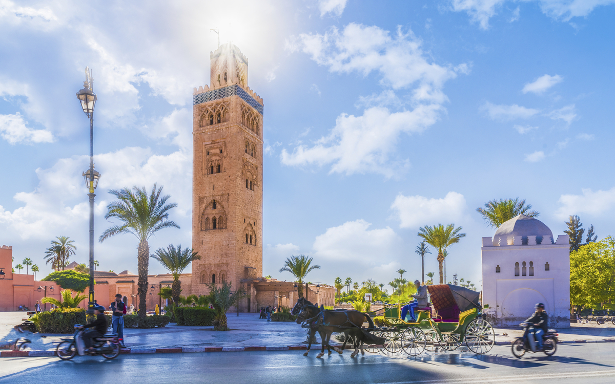 Koutoubia in Marrakesch, Marokko