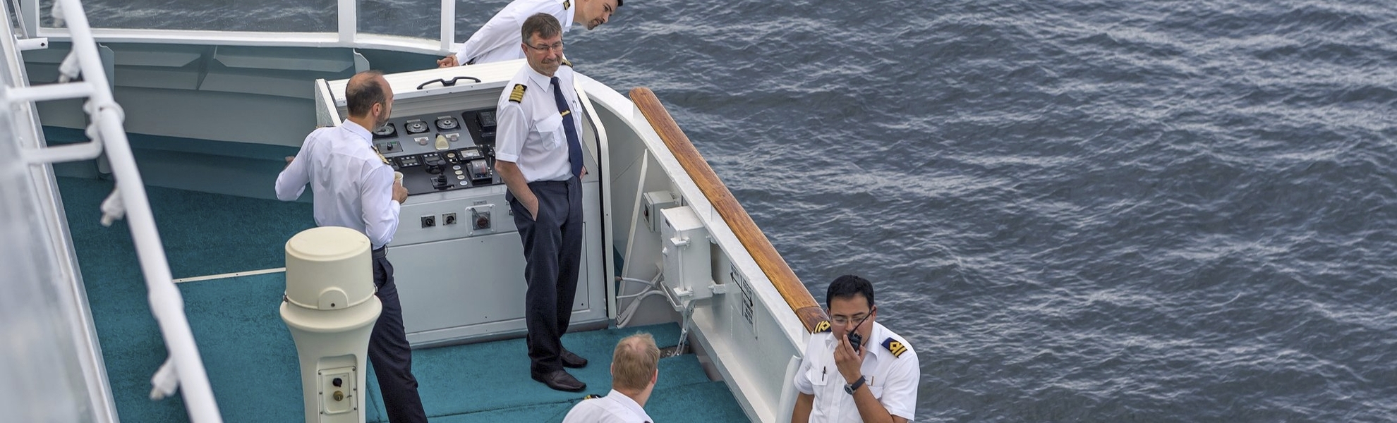 Brücke der MS Amadea