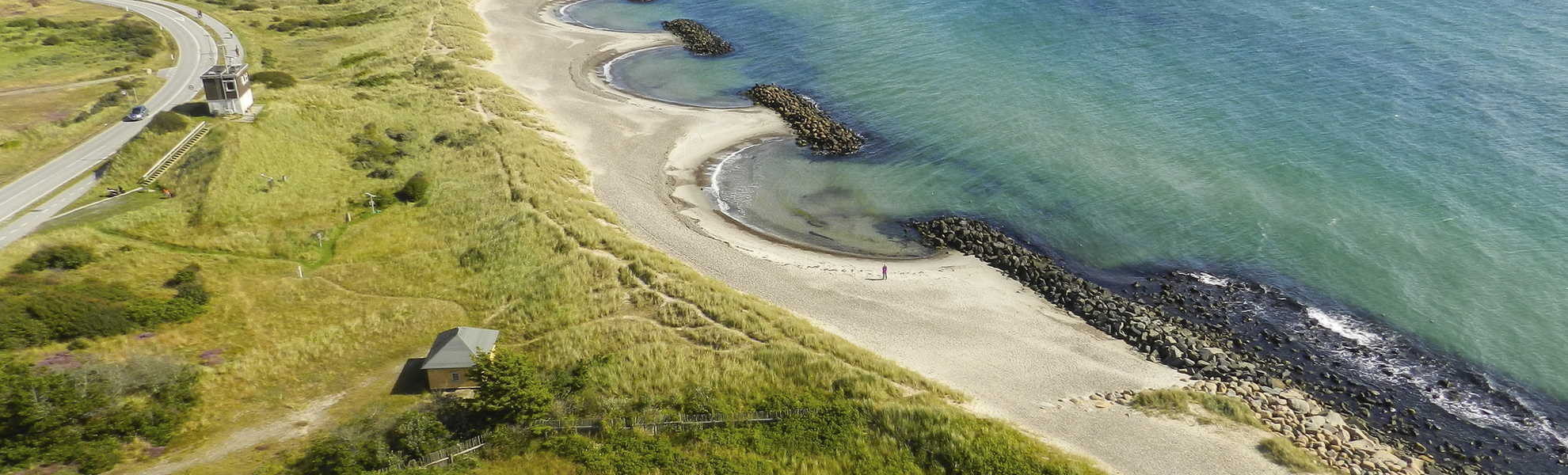 Luftansicht von Skagen, Daenemark