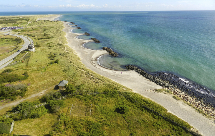 Luftansicht von Skagen, Daenemark