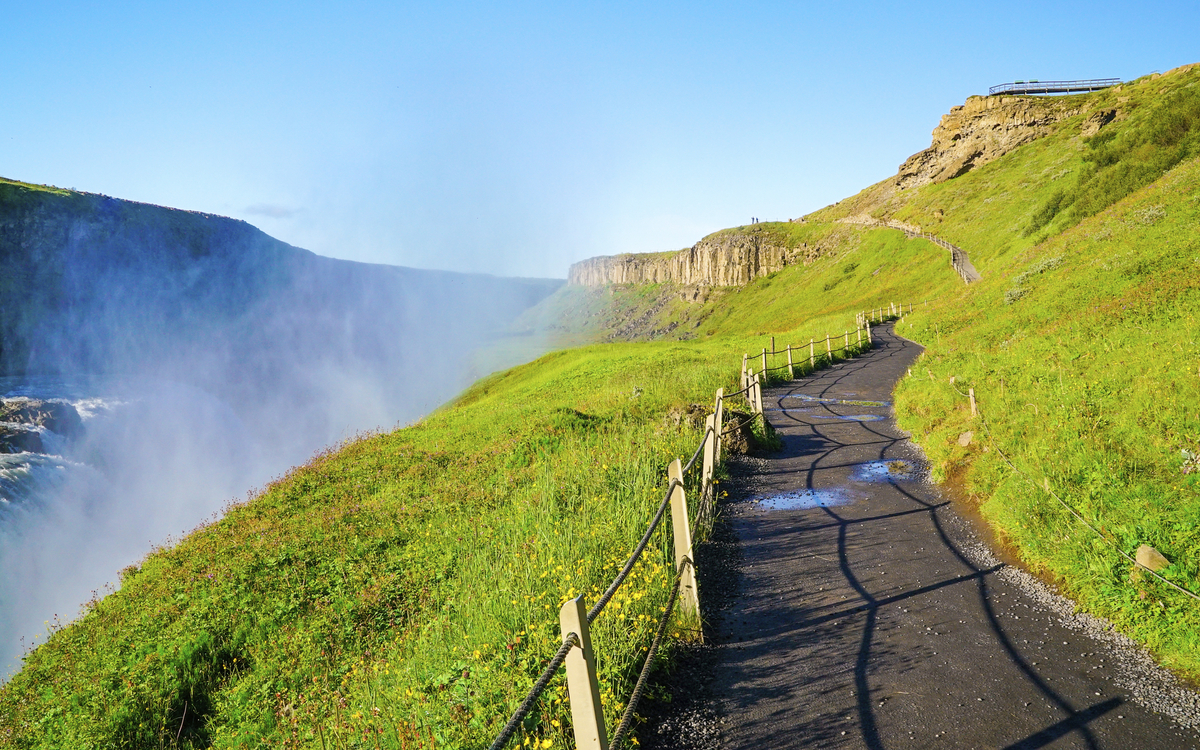 Gulfoss Wasserfall