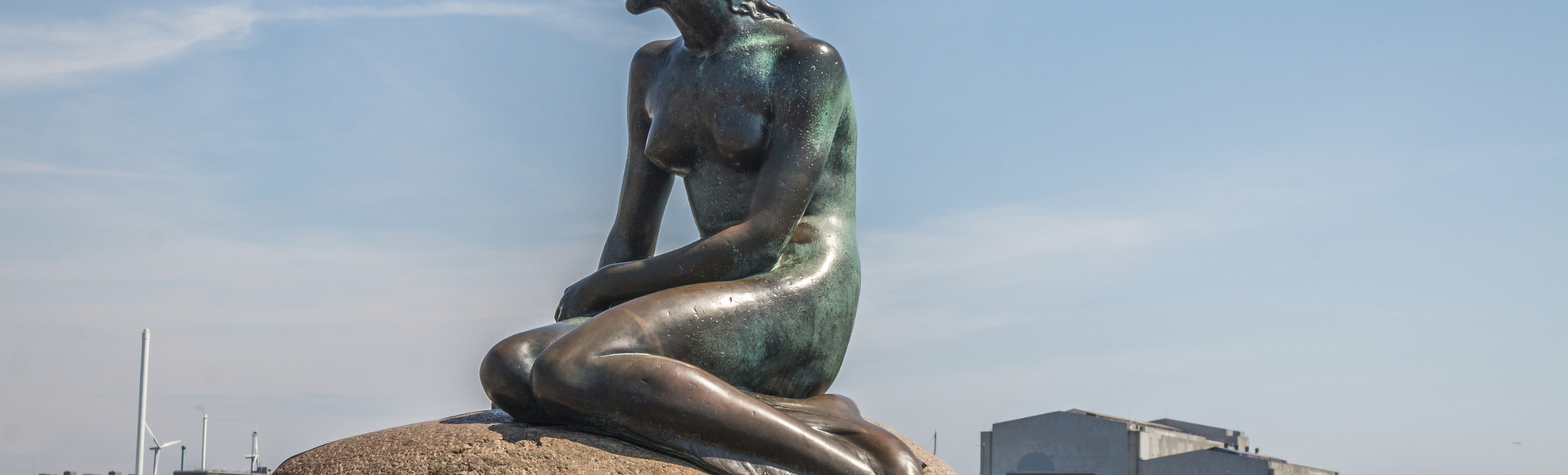 Die kleine Meerjungfrau in Kopenhagen, Dänemark