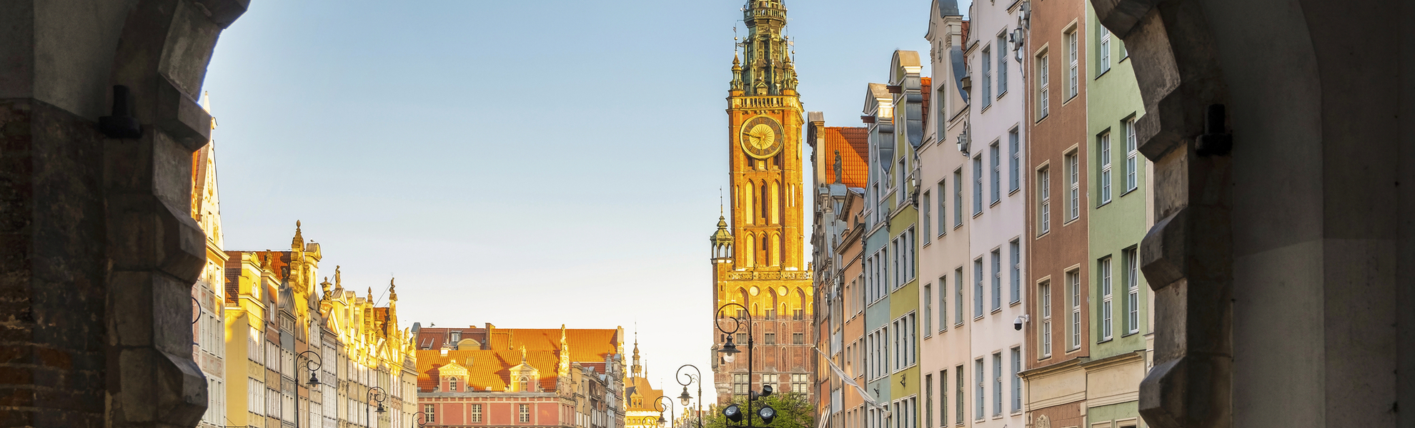 Die Altstadt von Danzig, Polen