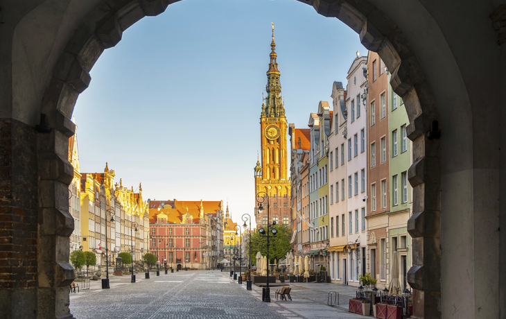 Die Altstadt von Danzig, Polen