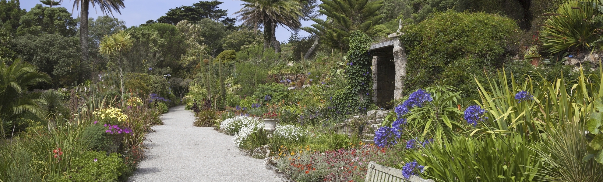 Klostergarten in Tresco, England