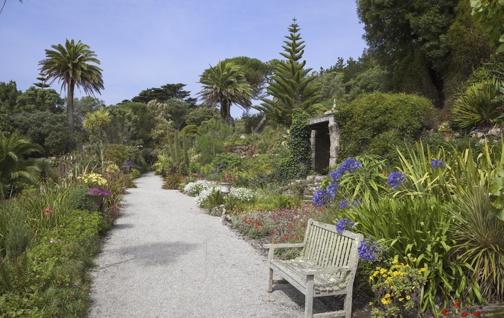Klostergarten in Tresco, England