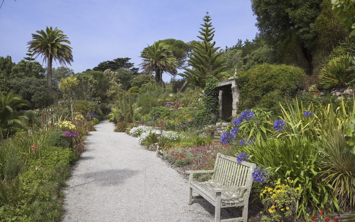 Klostergarten in Tresco, England