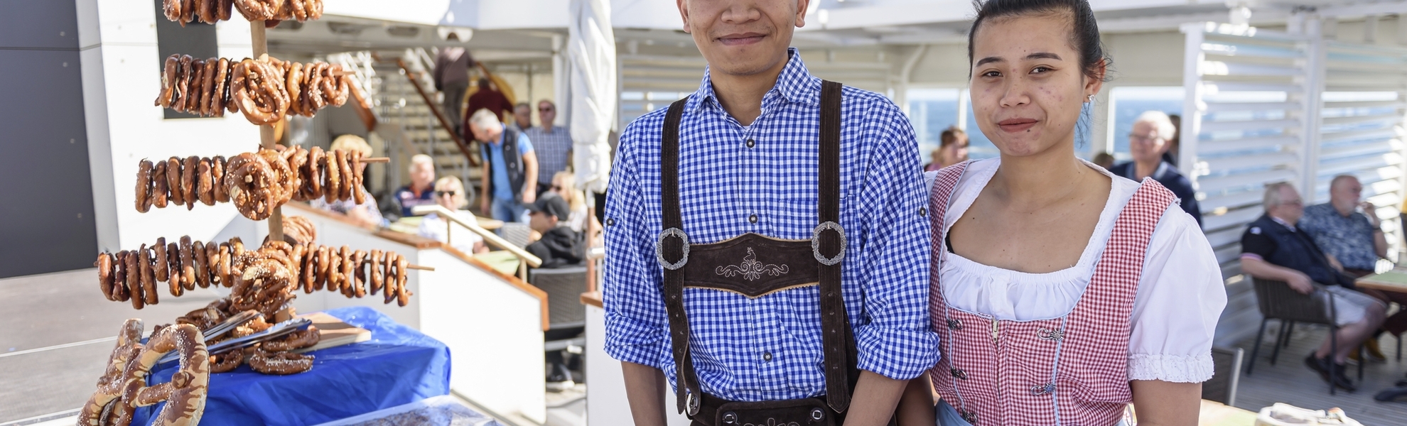 Frühschoppen aufr MS Amera