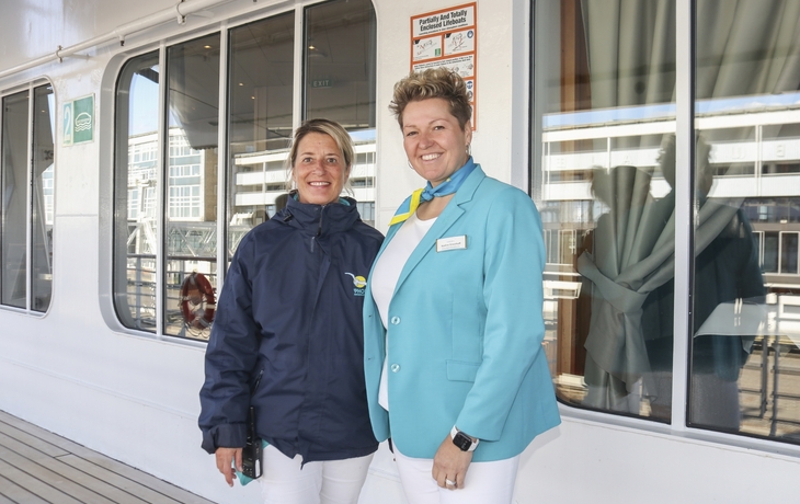 Kreuzfahrtleiterin Nadine Grasshoff