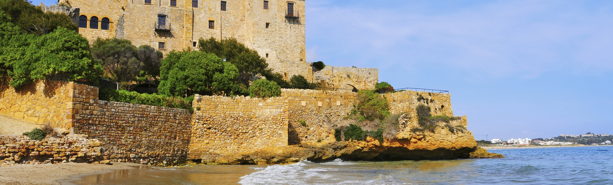 Burg Tamarit in Tarragona, Spanien