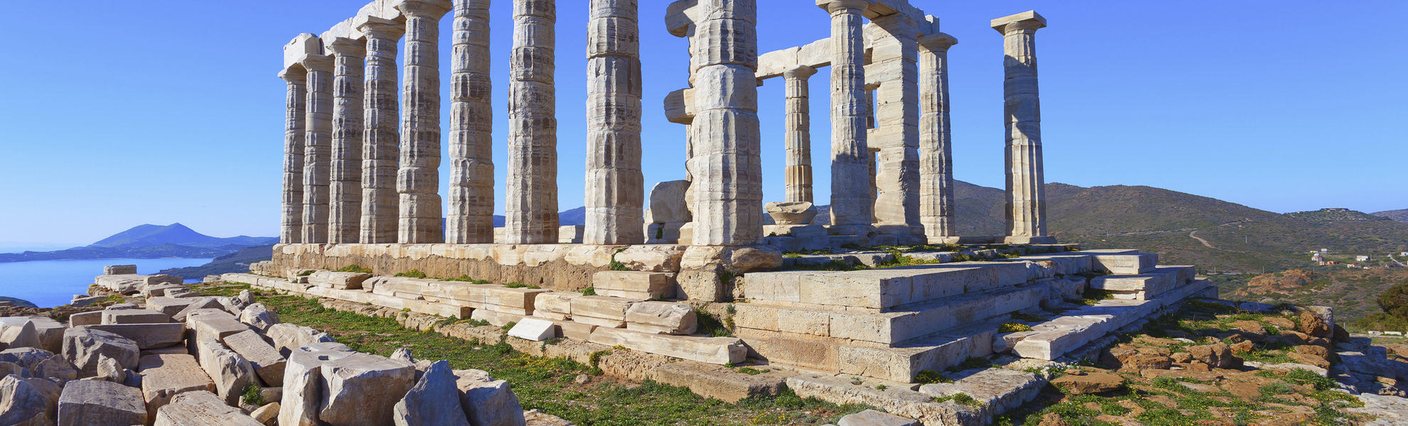 Poseidon-Tempel am Kap Sounion, Griechenland