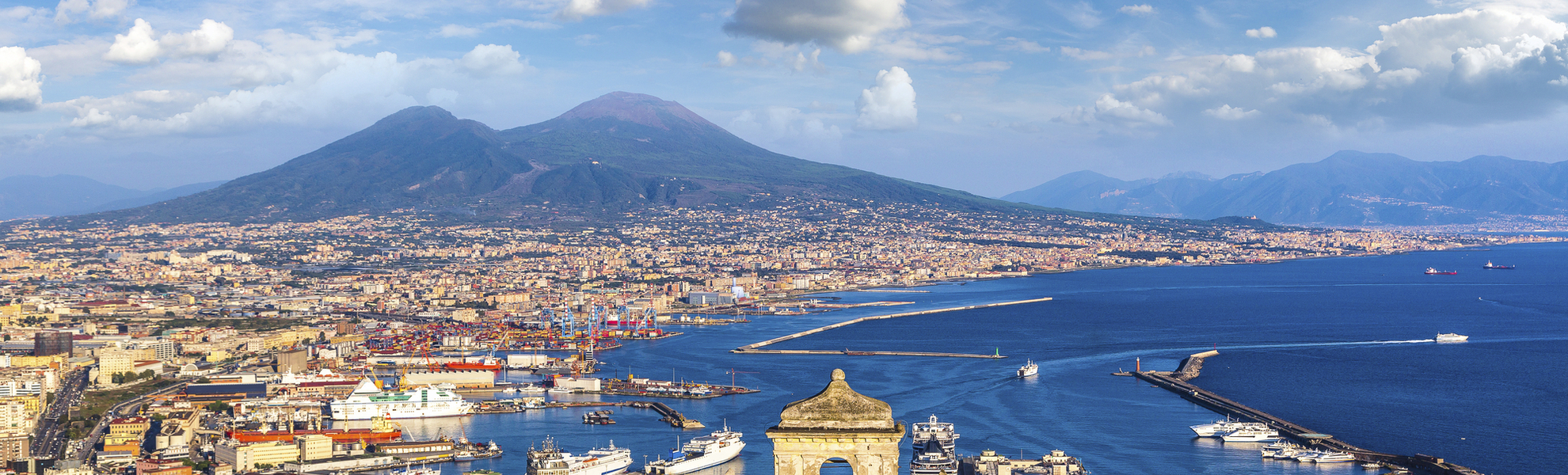Vesuvius Berg in Neapel, Italien