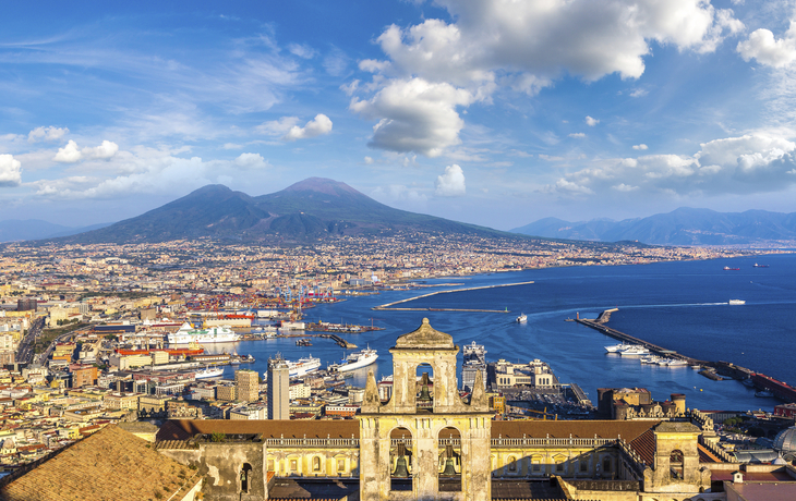 Vesuvius Berg in Neapel, Italien